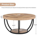 32" Circle Coffee Table