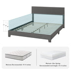 Upholstered Adjustable Linen Bed Frame