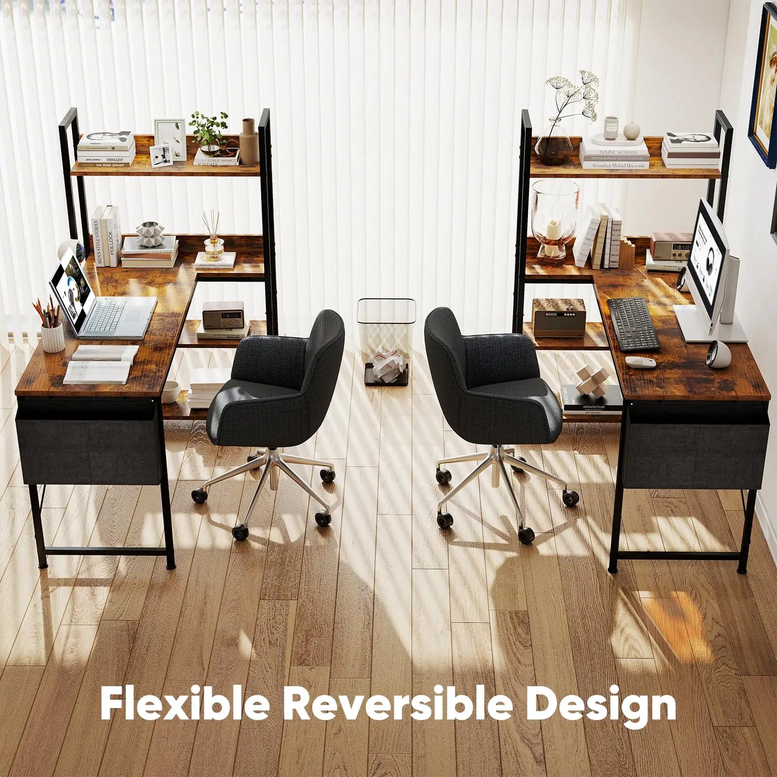 47 Inch L Shaped Desk