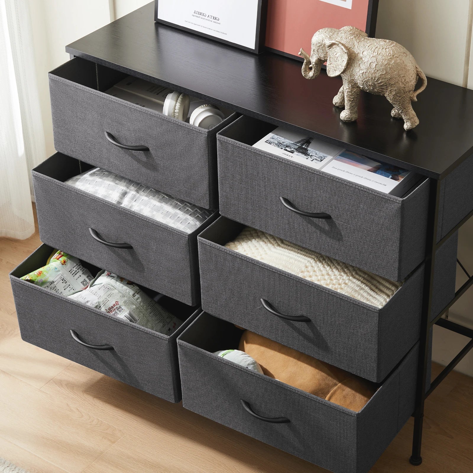 6 Fabric Drawer Dresser