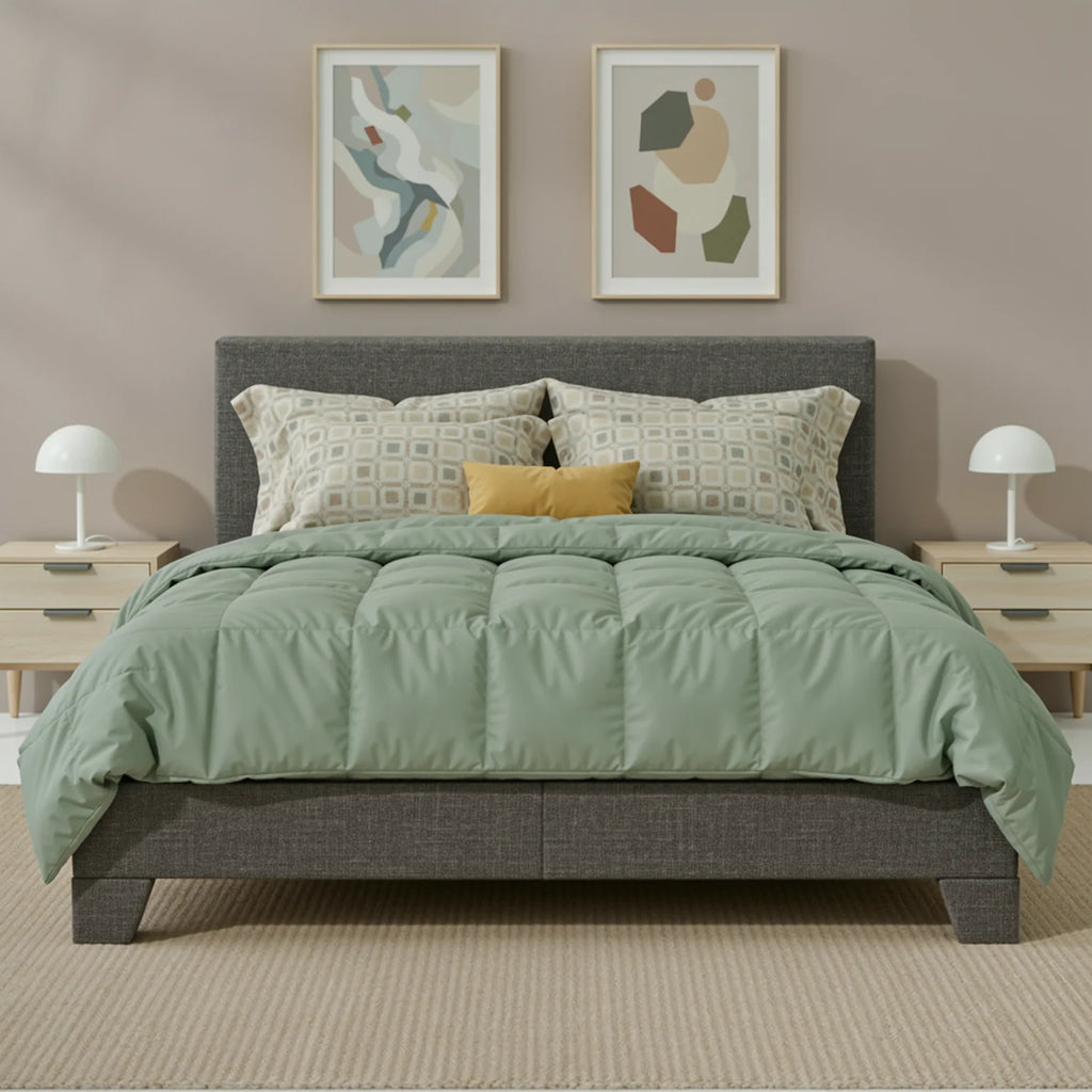 Upholstered Adjustable Linen Bed Frame