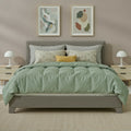 Upholstered Adjustable Linen Bed Frame