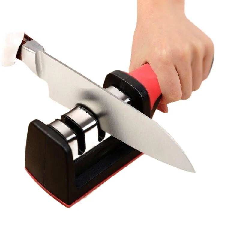 Kitchen 3-Stage Tungsten Carbide Knife Sharpener