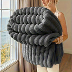 Decorative Warm Fleece Blanket