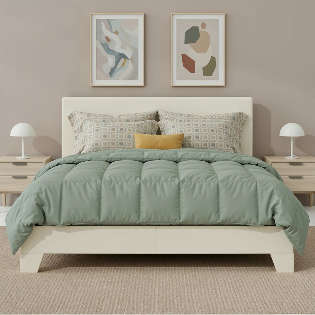 Upholstered Adjustable Linen Bed Frame