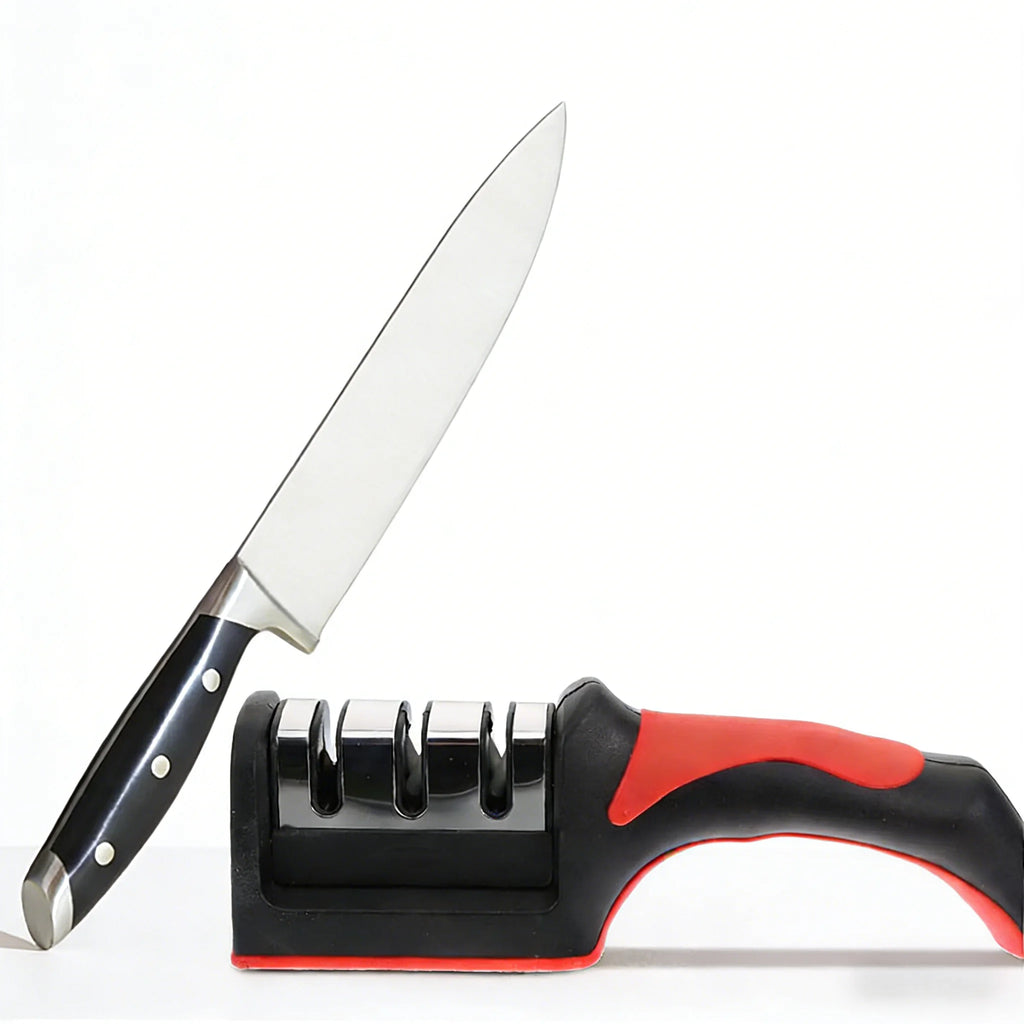 Kitchen 3-Stage Tungsten Carbide Knife Sharpener