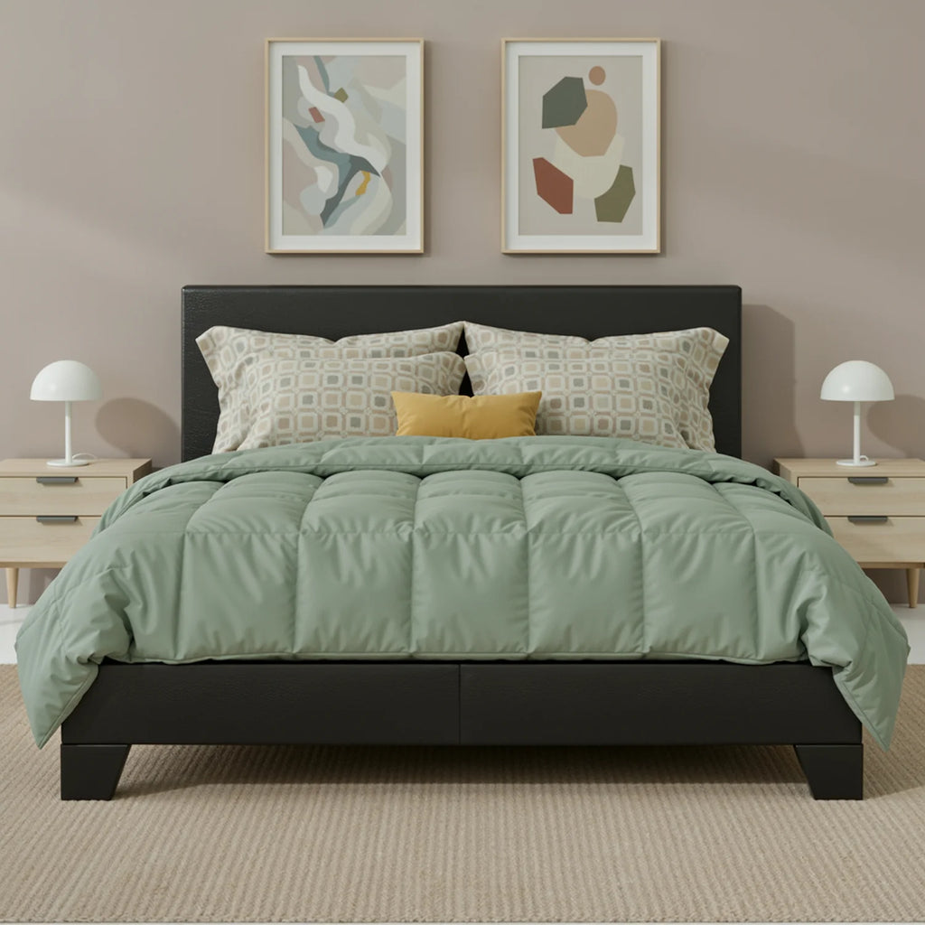 Upholstered Adjustable Linen Bed Frame