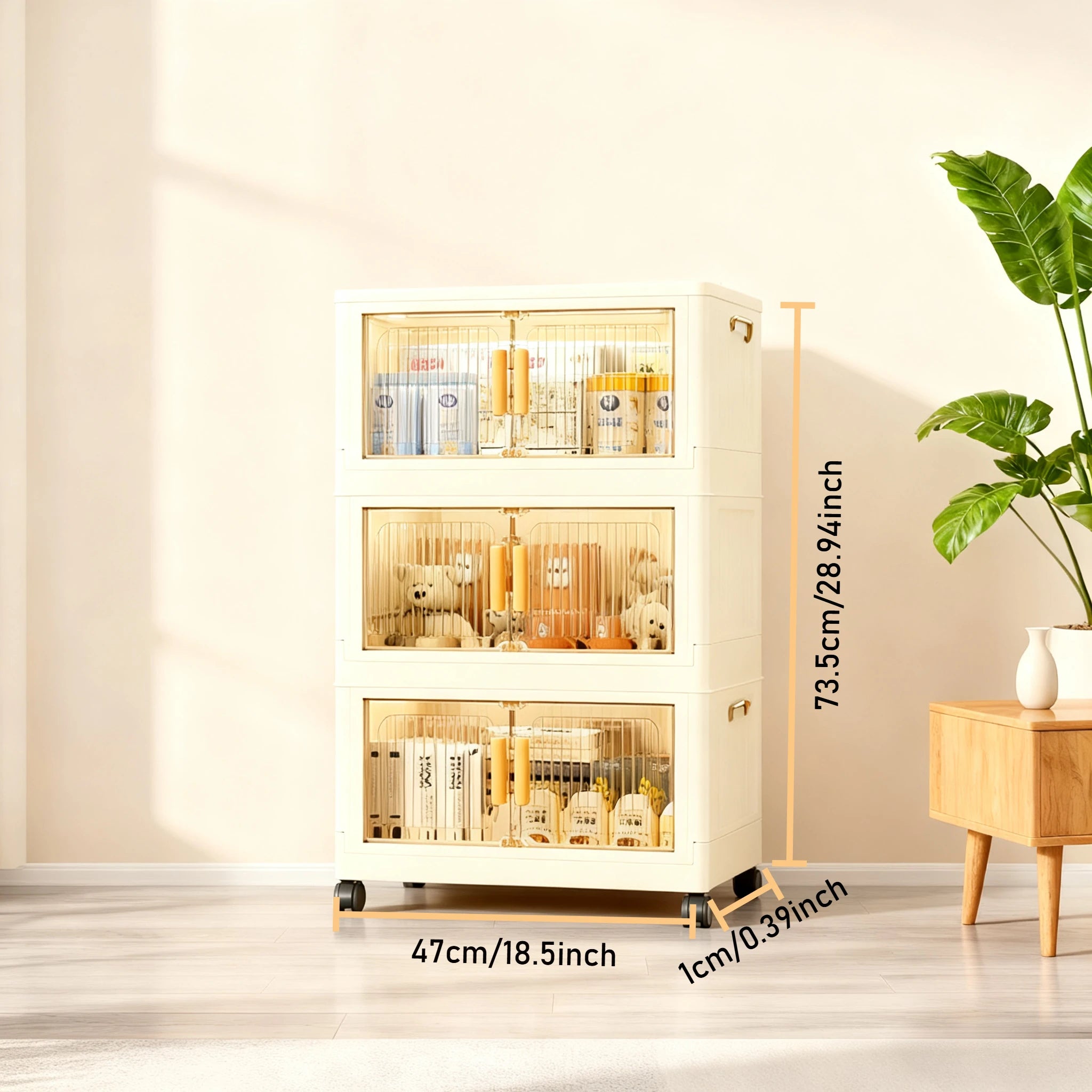 Plastic Foldable Cabinet