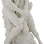 Nude Sculpture In White Marble Finish