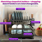 Double-Tier Extendable Dish Drainer