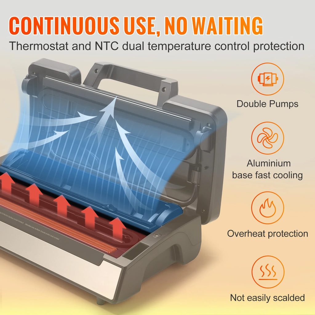 Vacuum Sealer Food Packaging Machine